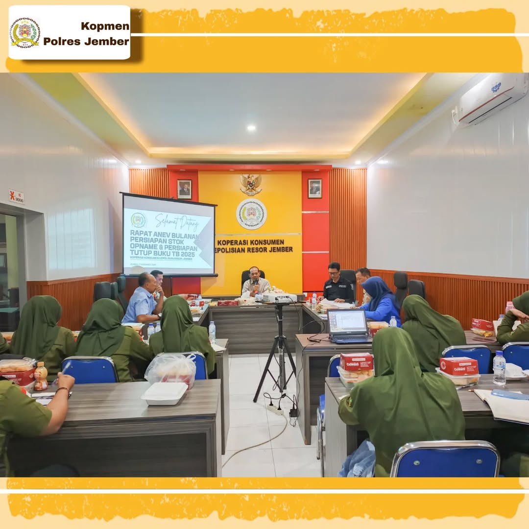 Rapat persiapan Tutup Buku